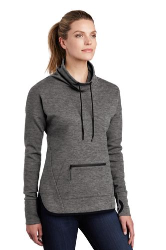 Sport-Tek Ladies Triumph Cowl Neck Pullover LST280 image thumbnail
