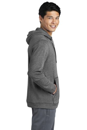 Sport-Tek PosiCharge Tri-Blend Wicking Fleece Hooded Pullover. ST296 image thumbnail