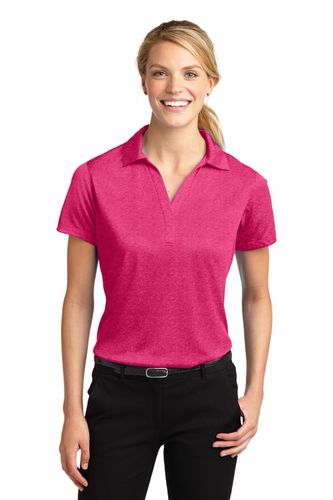 Sport-Tek Ladies Heather Contender Polo. LST660 image thumbnail