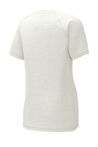 Sport-Tek Ladies PosiCharge Tri-Blend Wicking Scoop Neck Raglan Tee. LST400 image thumbnail