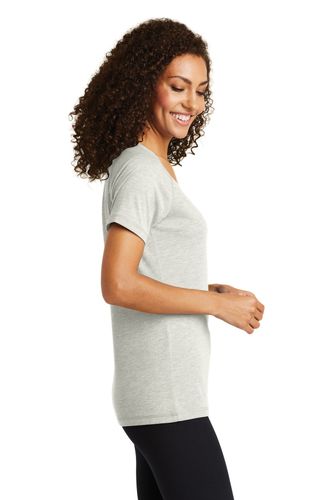 Sport-Tek Ladies PosiCharge Tri-Blend Wicking Scoop Neck Raglan Tee. LST400 image thumbnail