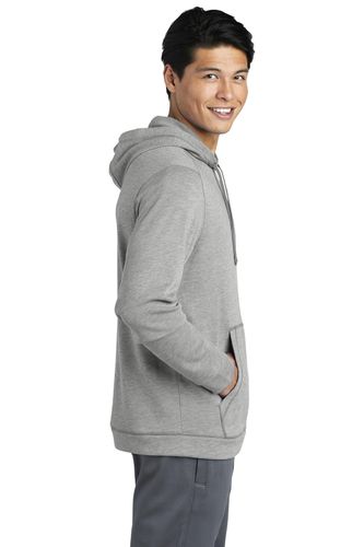 Sport-Tek PosiCharge Tri-Blend Wicking Fleece Hooded Pullover. ST296 image thumbnail