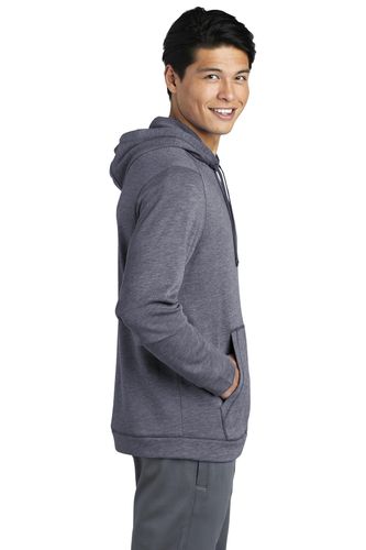 Sport-Tek PosiCharge Tri-Blend Wicking Fleece Hooded Pullover. ST296 image thumbnail