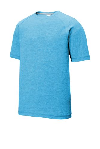 Sport-Tek PosiCharge Tri-Blend Wicking Raglan Tee. ST400 image thumbnail