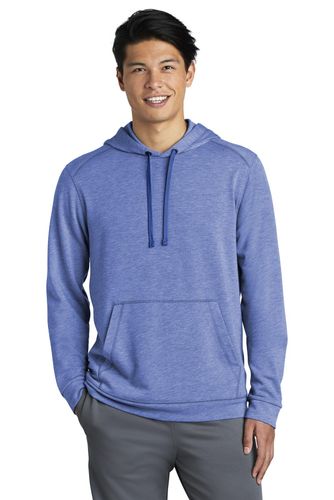 Sport-Tek PosiCharge Tri-Blend Wicking Fleece Hooded Pullover. ST296 image thumbnail