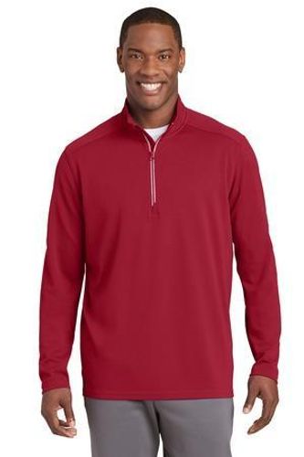 Sport-Tek Sport-Wick Textured 1/4-Zip Pullover. ST860 image thumbnail