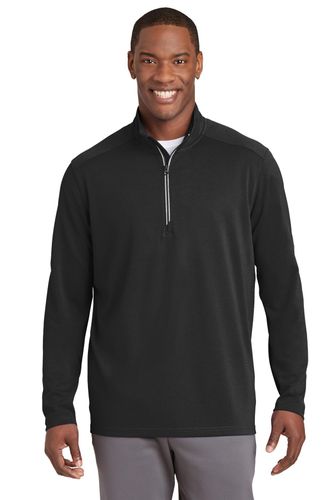 Sport-Tek Sport-Wick Textured 1/4-Zip Pullover. ST860 image thumbnail