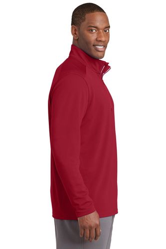 Sport-Tek Sport-Wick Textured 1/4-Zip Pullover. ST860 image thumbnail