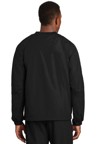 Sport-Tek V-Neck Raglan Wind Shirt. JST72 image thumbnail