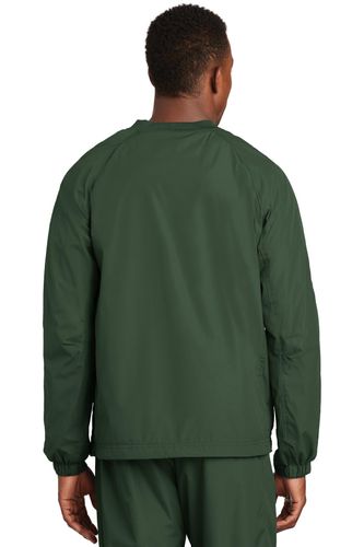 Sport-Tek V-Neck Raglan Wind Shirt. JST72 image thumbnail