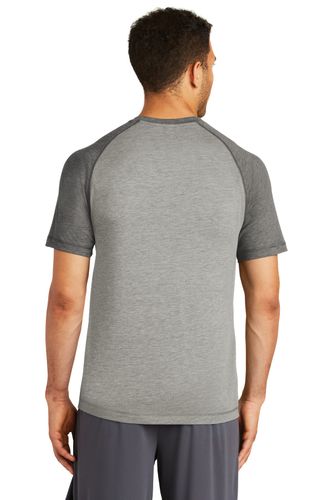 Sport-Tek PosiCharge Tri-Blend Wicking Raglan Tee. ST400 image thumbnail