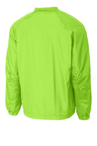 Sport-Tek V-Neck Raglan Wind Shirt. JST72 image thumbnail