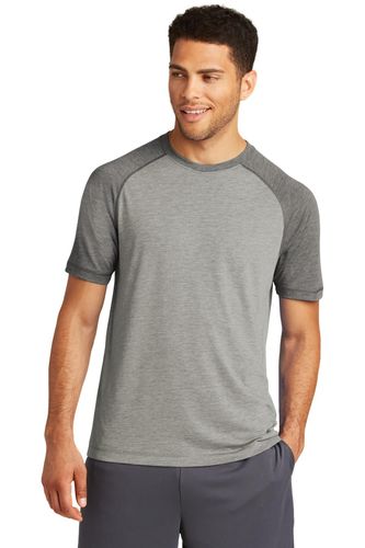 Sport-Tek PosiCharge Tri-Blend Wicking Raglan Tee. ST400 image thumbnail