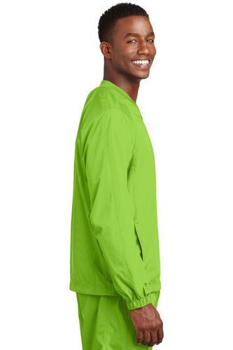 Sport-Tek V-Neck Raglan Wind Shirt. JST72 image thumbnail