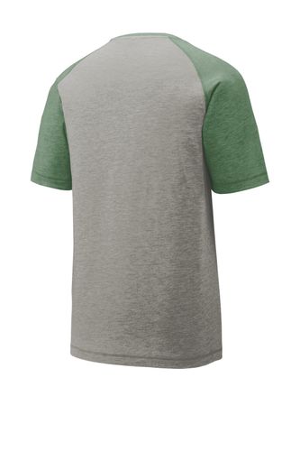 Sport-Tek PosiCharge Tri-Blend Wicking Raglan Tee. ST400 image thumbnail