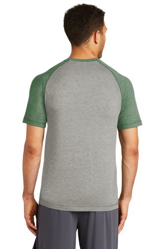 Sport-Tek PosiCharge Tri-Blend Wicking Raglan Tee. ST400 image thumbnail