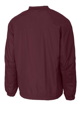 Sport-Tek V-Neck Raglan Wind Shirt. JST72 image thumbnail