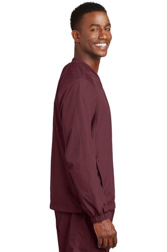 Sport-Tek V-Neck Raglan Wind Shirt. JST72 image thumbnail