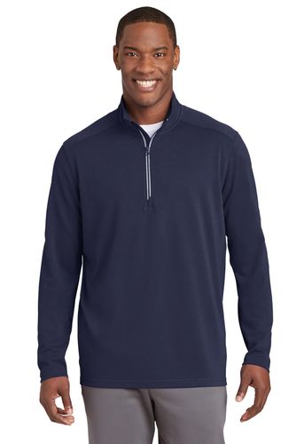 Sport-Tek Sport-Wick Textured 1/4-Zip Pullover. ST860 image thumbnail