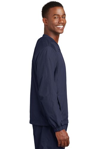 Sport-Tek V-Neck Raglan Wind Shirt. JST72 image thumbnail