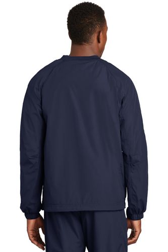Sport-Tek V-Neck Raglan Wind Shirt. JST72 image thumbnail