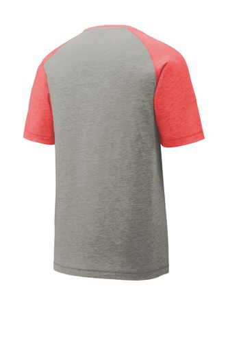 Sport-Tek PosiCharge Tri-Blend Wicking Raglan Tee. ST400 image thumbnail