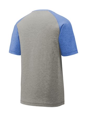 Sport-Tek PosiCharge Tri-Blend Wicking Raglan Tee. ST400 image thumbnail