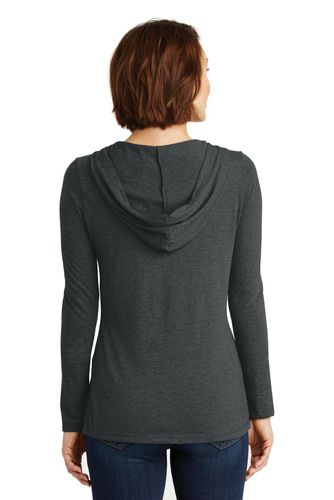 District Women's Perfect Tri Long Sleeve Hoodie. DM139L image thumbnail