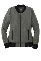 Image of New Era Ladies French Terry Baseball Full-Zip. LNEA503