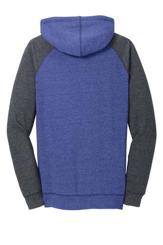District Women's Lightweight Fleece Raglan Hoodie. DT296 image thumbnail