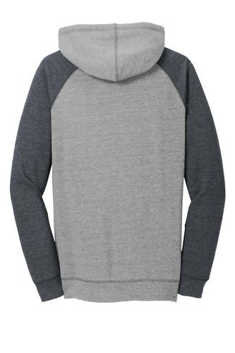 District Women's Lightweight Fleece Raglan Hoodie. DT296 image thumbnail