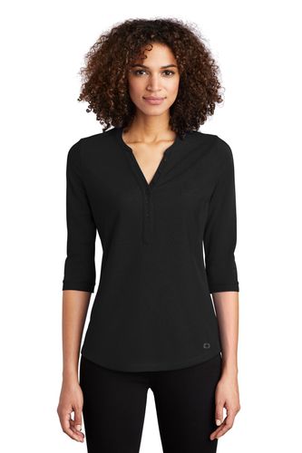 OGIO Ladies Jewel Henley LOG104 image thumbnail