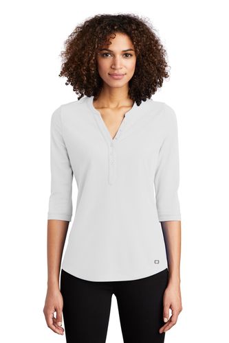 OGIO Ladies Jewel Henley LOG104 image thumbnail