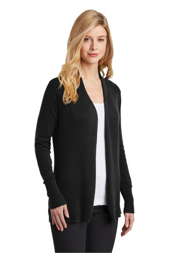 Port Authority Ladies Open Front Cardigan Sweater. LSW289 image thumbnail