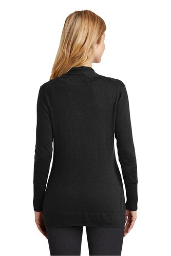 Port Authority Ladies Open Front Cardigan Sweater. LSW289 image thumbnail