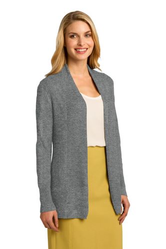 Port Authority Ladies Open Front Cardigan Sweater. LSW289 image thumbnail