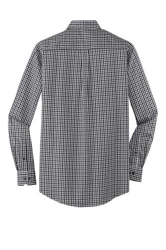 Port Authority Long Sleeve Gingham Easy Care Shirt. S654 image thumbnail