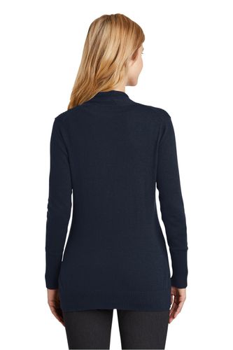 Port Authority Ladies Open Front Cardigan Sweater. LSW289 image thumbnail