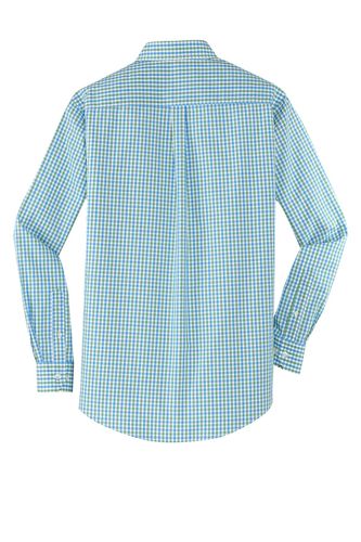 Port Authority Long Sleeve Gingham Easy Care Shirt. S654 image thumbnail