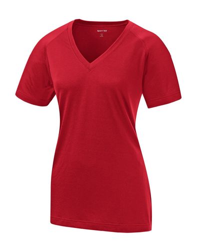 Sport-Tek Ladies Ultimate Performance V-Neck. LST700 image thumbnail
