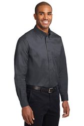 Image of Port Authority Tall Long Sleeve Easy Care Shirt. TLS608