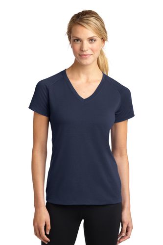 Sport-Tek Ladies Ultimate Performance V-Neck. LST700 image thumbnail