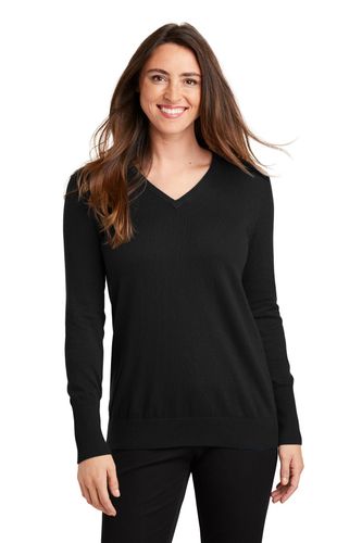 Port Authority Ladies V-Neck Sweater. LSW285 image thumbnail