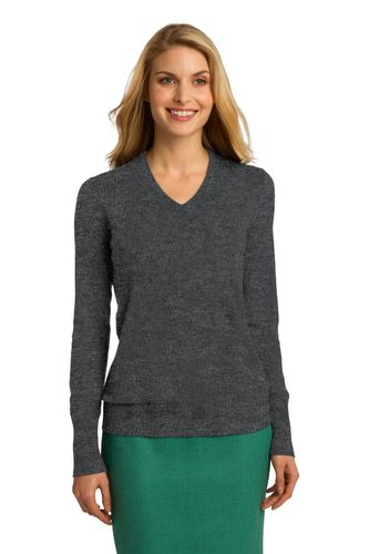 Port Authority Ladies V-Neck Sweater. LSW285 image thumbnail