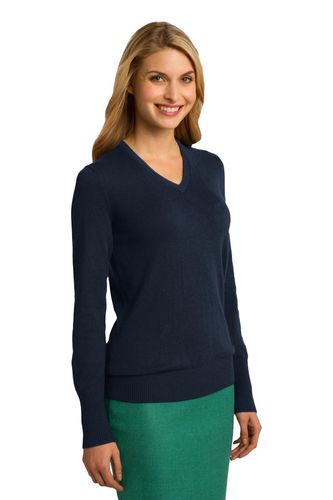 Port Authority Ladies V-Neck Sweater. LSW285 image thumbnail