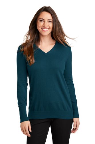 Port Authority Ladies V-Neck Sweater. LSW285 image thumbnail