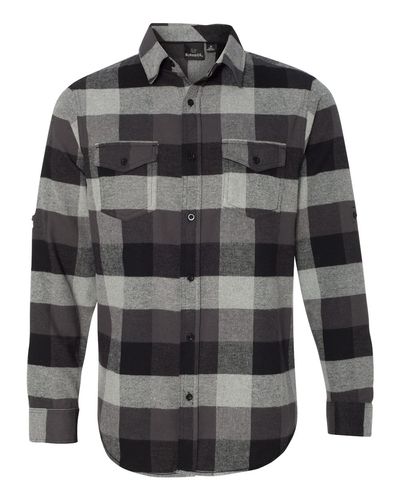 Yarn-Dyed Long Sleeve Flannel Shirt - 8210 image thumbnail