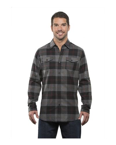 Yarn-Dyed Long Sleeve Flannel Shirt - 8210 image thumbnail