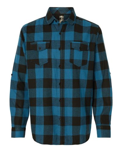 Yarn-Dyed Long Sleeve Flannel Shirt - 8210 image thumbnail