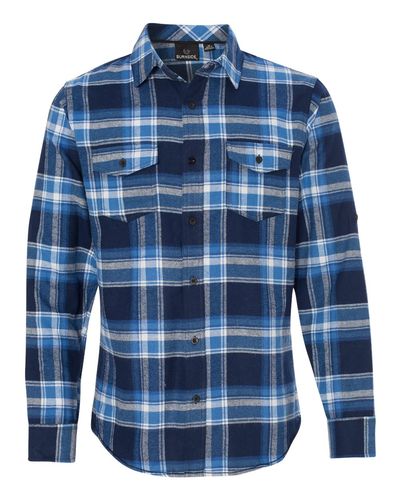 Yarn-Dyed Long Sleeve Flannel Shirt - 8210 image thumbnail